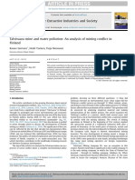 Sairinen, R., Tiainen, H., & Mononen, T. (2017) - Talvivaara Mine and Water Pollution. An Analysis of Mining Conflict in Finland.