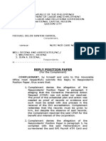 Riply Position Paper For Complainant