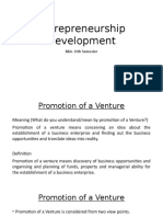 Entrepreneurship Development