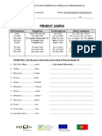 Present Simple: Affirmative Negative Interogative Short Answers