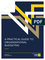 Practice Guide To Organizational Budgeting