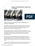 Antisurge Control: Evalulating The Surge Line Without Surge Testing