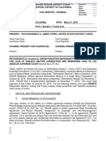 Stephanie Clifford (Stormy Daniels) v. Trump - Non-Disclosure Case - Order of Dismissal