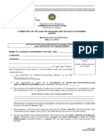 CBFSP FORM NO. 2019-01C (In 3 Copies With CD Attached) : Pls Attach Latest 2x2 Photo (Taken Within The Last Six Months