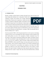 Application of Natural Coagulant in Water Treatment