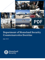 Department of Homeland Security Counter Narcotics Doctrine