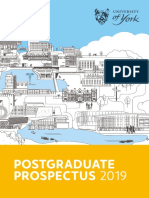 UniversityofYorkPostgraduateProspectus2019 PDF