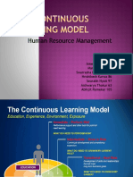 Bersin Continuous Learning Model