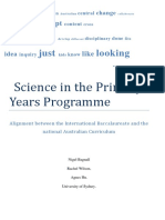 Science in The Pyp PDF