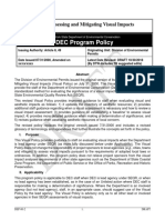 NYSDEC Program Policy DEP / Assessing and Mitigating Visual Impacts Final Draft Oct 2018