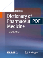 Dictionary of Pharmaceutical Medicine 3rd Edition PDF