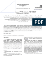 AC Behavior and PTCR Effect in PZN-PT-BT Ferroelectric Ceramics