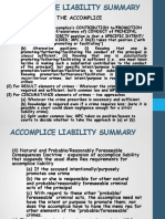 Accomplice Liability Summary PDF