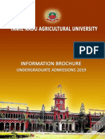 UG Admission Brochure 2019 PDF