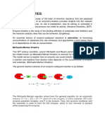 Enzyme Kinetics