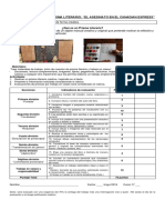 Pauta de Evaluación Prisma Literario Quintos Básicos