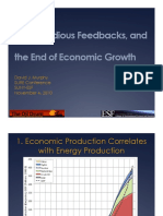 Energy Return On Investment, Peak Oil, and The End of Economic Growth (Murphy, (2010)