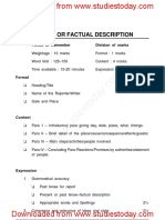 CBSE Class 12 English Report or Factual Description