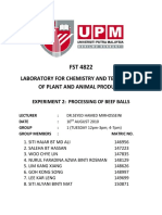 Laboratory For Chemistry and Technology of Plant and Animal Products