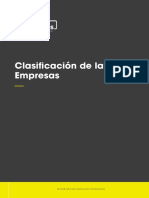 Clasificacion de Las Empresasa