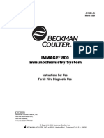 Beckman Coulter Immage 800 - User Manual 1