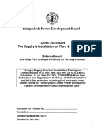 Tender Documents - BPDB - Mymensingh PDF