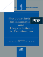 Osteoarthritis, Inflammation and Degradation