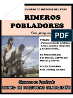 Historia Del Peru.1 (Primeros Pobladores) PDF