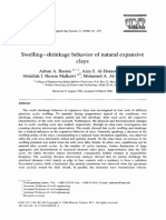 Swelling-Shrinkage Behavior of Natural Expansive Clays B, 2