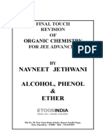Alcohol, Phenol and Ether