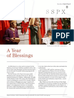 A Year of Blessings: Regina Coeli Report