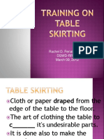 Table Skirting