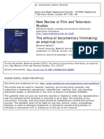 The Ethics of Documentary Filmmaking An Empirical Turn