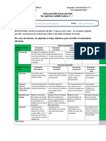 Evaluación Libro El Que No Corre..., Floridor Perez 2018