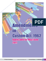 Customs Amendments 2017