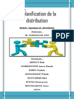 La Plannification de Distribution