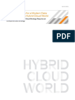 12 Requirements For A Modern Data Architecture in A Hybrid Cloud World