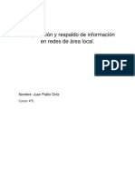 Recuperación y Respaldo de Información en Redes de Área Local