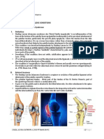 Leg Ankle Orthopaedic Conditions Final