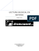 Lectura de Musica en Bateria Video3