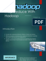 Map Reduce With Hadoop:: Presented by ANIVESHA-126 ARITRA-128 RIA-142 Shashvat - 150 SHEKHAR-151