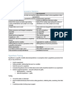 Parametric Vs Non Parametric Statistics