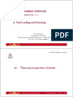 Food Cooling and Freezing