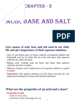 Ch-2 Acid Base and Salt