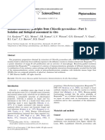 Immunostimulatory Principles From Chlorella Pyrenoidosa-Part 1: Isolation and Biological Assessment in Vitro