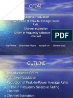 Adaptive Modulation Reduction of Peak-to-Average Power Ratio Channel Estimation OFDM in Frequency Selective Fading Channel