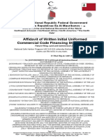 (GOVERNMENT OF LAOS) & (UNITED LAO COUNCIL FOR PEACE FREEDOM AND RECONSTRUCTION) - UCC1 Financial Statement LIEN