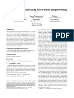 Preserving Peer Replicas by Rate-Limited Sampled Voting