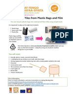 WasteAid UK Making Flooring Tiles From Plastic Film