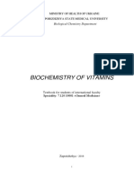 Biochemistry of Vitamins